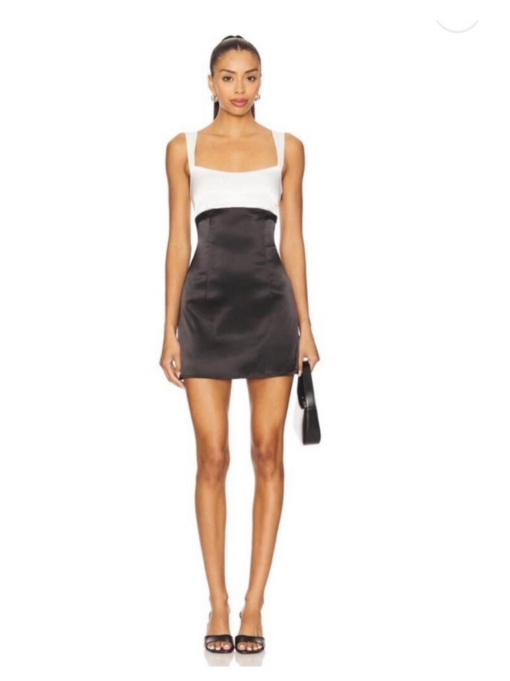 Black & White Ella Mini Skirt
